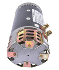 Beefed Up 24VDC 4.5HP Hydraulic Pump Motor Cross Reference 40844 48044GT Replacement Part For GS Series Scissor Lifts Fits GS2046 GS2632 GS4047 Industrial Aerial Equipment Hydraulic Power Replacement Parts., black 24VDC 4.5HP hydraulic pump motor with brass terminals