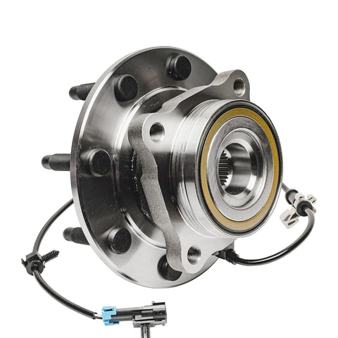 4X4 Front Wheel Bearing Hub Assembly For Silverado 2500 HD 3500 Sierra Avalanche Suburban GMC Yukon XL 2500 8 Lug Replacement Wheel Hub