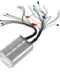 Rugged Rock Solid 1500W Brushless Motor Controller For 48V Or 60V E Bikes And Electric Trikes with aluminum housing and wiring harness.