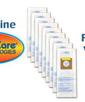 Type Y Replacement Vacuum Bags 9 Pack For Hoover WindTunnel Upright Vacuums And Hoover Cleaners With 99.7 Percent Filtration