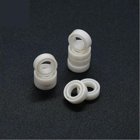 High Quality All Ceramic Single Row Deep Groove Ball Bearings Provide Silent Ultra High Speed Rotation While Resisting Heavy Wear And Dirt Perfect For Custom Drive Trains Demanding Rock Solid Durability