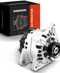 Plug And Play 90 Amp 12V Alternator For Hyundai Elantra 2007 2012 And Kia Soul 2010 2011 Plus Spectra Spectra5 2007 2009 With 4 Groove Pulley And Clockwise Rotation Replacement 3730023650 2655635