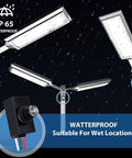 Outdoor LED lights with Six Pack Dusk To Dawn Outdoor Lighting Sensor Kit 100 To 277V Photoelectric Switch, waterproof and IP65 rated.