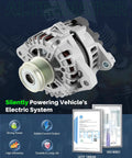 Plug-And-Play Alternator Replacement For Kia Sorento 2.4L 2012-2014, Optima 2.0L to 2.4L 2014-2015 front view