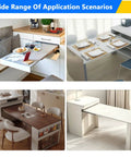 Pro Grade Full Extension Table Slide Featuring Hidden Retractable Guide Rail And Tough Aluminum Telescopic Tracks For Buttery Smooth Kitchen Countertop Upgrades Measuring Exactly 1270mm In Length used in various kitchen settings.
