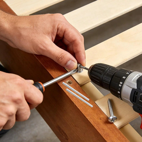 Installation using Heavy Duty Stainless Steel Dowel Pins M3 Cylindrical Shelf Support Pegs Kit 50 Pieces
