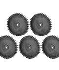 5 Piece Steel Servo Spur Gear Set With 24 Tooth Internal Spline, 0.8 Modulus Gears For Precision Drive Systems on display