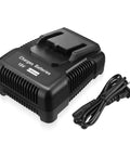 18V Battery Charger For Ridgid Tools, Fast Reliable Charging With R86092 And 18V Hyper Lithium Ion Packs