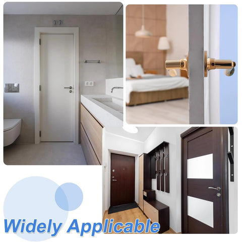 Sliding Door Keepers 304 Stainless Steel Lock Latch For Sliding Glass Doors With Mounting Screws