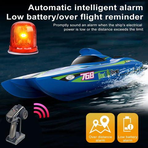 Beast Speed 30kmh Brushless Turbojet Remote Control Boat With 2 4GHz Radio Waterproof Hull Efficient Cooling Low Battery Alarm