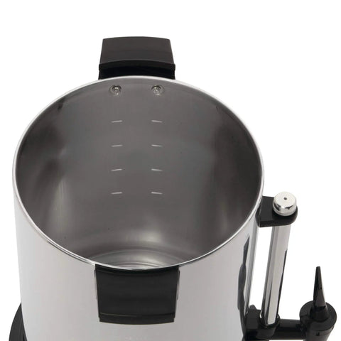 Top view of Heavy Duty Commercial Coffee Urn With 55 Cup Capacity And Automatic Temperature Control Fast One Cup Per Minute
