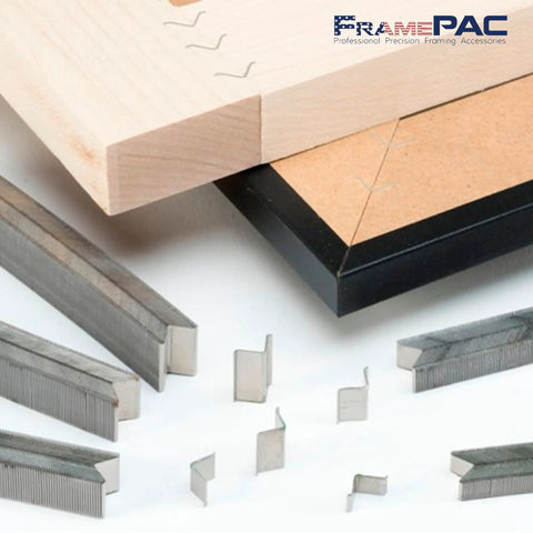 Heavy Duty V Nails For Hardwood Picture Frames And Tight Corner Wedges To Secure Your Woodwork Featuring Built Like A Tank Engineering.