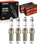 Iridium Platinum Spark Plugs Kit For Volkswagen Jetta Passat Golf Beetle GTI And Audi A3 A4 A5 Q5 Q7 Allroad Quattro Macan Pack Of 4