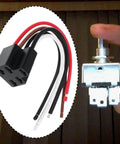 Plug And Play 5 Pin Rotary Blower Switch Repair Pigtail Connector MT1345 for Indak 5-Terminal Rotary Switch in hand view