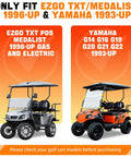 EZGO TXT PDS Medalist 1996-Up and Yamaha G14 to G22 1993-Up compatibility