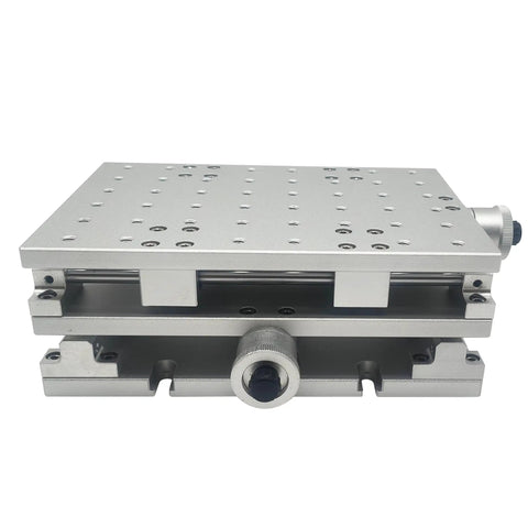 Portable XY Moving Table For Laser Marking And Engraving 210 By 150 By 75mm 2D Workbench Aluminum Alloy Build