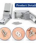 2 Pieces 9590178 Fridge Hinges Replacement Part For Freezer 9590124 9590190 Hinge Set Door Handle Stainless Steel Door Repair Kit With 2 Years Warranty