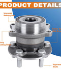 Rear Wheel Hub Bearing Assembly Two Pack Drop In Bolt On Fits 2009 2013 Subaru Forester 2010 2014 Outback 2013 2016 BRZ 2010