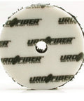 URO-Fiber Microfiber Pad for Car Polishing and Buffing, five inch, front view showing logo, designed for dual action polishers.