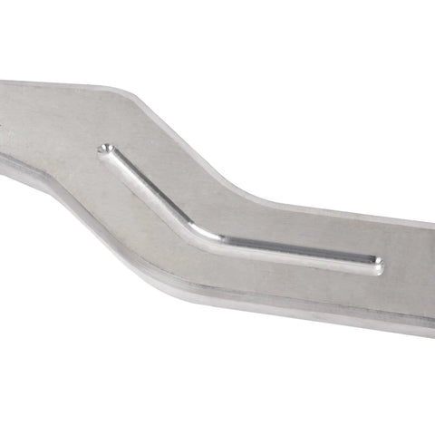 Lower Arched Radius Rods Arms For Polaris RZR XP 1000 RS1 Turbo 2014 To 2023 Aluminum Upgrade, close-up of machined aluminum arm