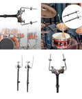 Heavy Duty Universal Drum Stand Bracket Rock Solid Metal Mount Gig Ready Display Storage Rack Setup Hard As Nails Support Piece for Live Tours Professional Grade accessories and hardware.