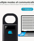 Pet Microchip Scanner 134.2KHz and 125KHz EMID FDX-B ISO 11784 Or 11785 Reader with data upload to a laptop via USB