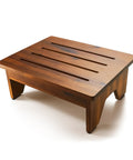 6.5 Inch Wooden Step Stool For Adults No Assembly Required Handy Boost To Reach High Shelves 500 Lbs Capacity One Step Stool