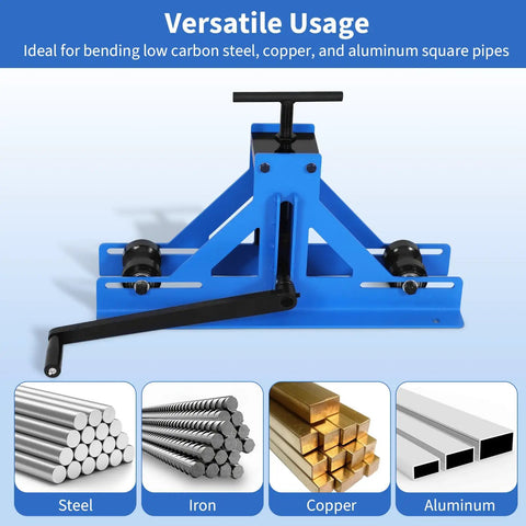 Kickass Manual Tube Roller Designed To Bend Square And Rectangular Tubes With Multi Pass Action A Knockout Pick For Aluminum Copper And Mild Steel Shop Builds
