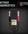 3 In 1 Battery Load Tester For 6V And 12V Cars And Diesels, Analyzes Battery Health, Tests Charging System And Starter, Handles Up To 1000 Cranking Amps With 50 Amp 6V And 100 Amp 12V Load, Model BT100 with clamps