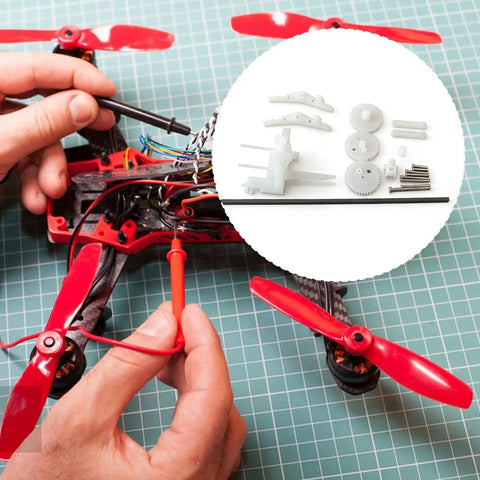 Mini Ornithopter Shaft With Ornithopter Mechanism Kit Components for Reliable Power Transmission and Complete Assembly gear set image
