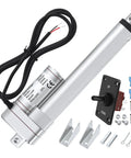 Beefy 8 Inch 12V Electric Cylinder Actuator Heavy Duty Waterproof Piston Motor 3000N with accessories