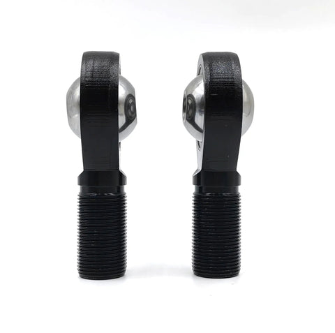 Top Shelf Male Right Hand Rod Ends 3/8 Bore 3/8-24 Threads Heat Treated 52100 Steel Heims With Black Oxide Coating side view