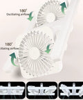 Socket Ceiling Fan, E27 Screw Base with Remote, Small Ceiling Fan with Ligh showing dual oscillating fans for effective airflow.