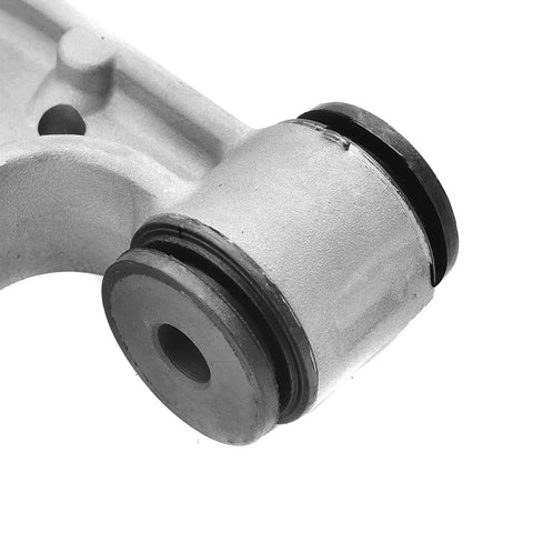 Close-up of 2 Piece Front Lower Control Arm With Ball Joint Assembly Replacement for Buick LeSabre Park Avenue Riviera Cadillac DeVille