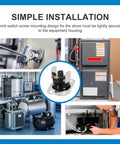Diagram showcasing easy installation of Furnace Limit Switch L350 Roll Out Replacement For Rheem 350F Cutout 4710024101