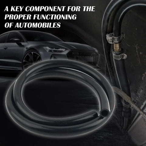 Rugged Five Foot Five Eighth Inch Silicone Car Heater Hose With Ten Clamps ID 16Mm OD 24Mm Coolant Hose