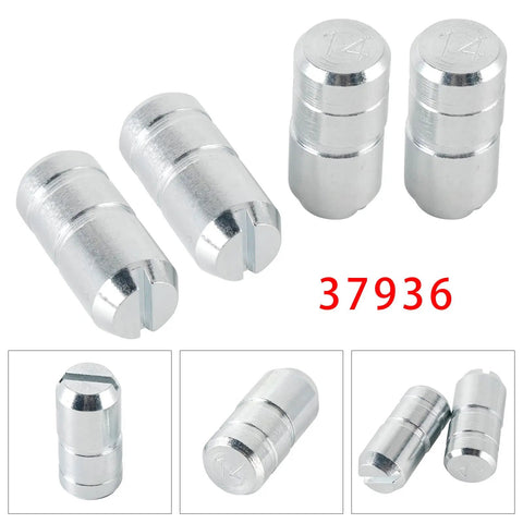 4-Piece Bellhousing Dowel Pin Set 0.625 OD 0.014 Offset 1.328 Inch Length Direct Replacement for Automotive Transmissions