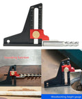 Height Gauge For Woodworking With Aluminum Alloy Body Lockable Digital Height Measuring Tool For Table Saws And Router Tables