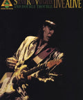 Cover of Live Alive Guitar Recorded Versions Folio With 13 Tracks Including Look At Little Sister, featuring Stevie Ray Vaughan.