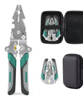 18 In 1 Wire Stripper Cutter Foldable Tool With Portable Storage Bag And Multifunctional Crimper And Stripper Electrical Pliers