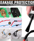 Liquid Electrical Tape Sealant For Outdoor And Indoor Wires Waterproof Insulation Glue That Quick Dry Temperature Resistant Electrical Coating For Electronics And Equipment 125ml on wiring connections