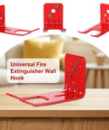 Heavy Duty Fire Extinguisher Mount Kit With Iron Brackets And Wall Hangers Holds 5 To 10 Lb Extinguishers Easy Install With Screws Built To Last And Corrosion Resistant Construction For Home Garage Workshop Safety