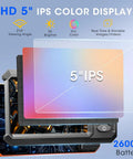 Triple Lens Borescope With 5-Inch IPS Screen 1920P HD Inspection Camera Pro Grade All-In-One Triple Lens System Three 7.9mm HD Lenses high brightness LED and 2600mAh battery