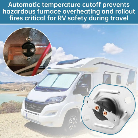 RV Furnace Limit Switch Replacement For Suburban SF 25 30 35 And SF 25F 30F 35F Auto Overheat Protection installed in RV