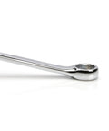 SAE 13 Piece 6 Point Combination Wrench Set With Full Polish Chrome Finish Includes 1/4 5/16 3/8 7/16 1/2 9/16 detail view