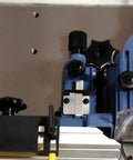 Close-up of 5HP Single Phase Woodworking Router Table With Cast Iron Surface Precision Ground Table Pre Drilled Holes detail
