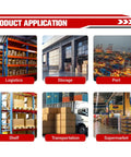 Heavy Duty Electric Forklift With Chain Drive Rock Solid For Supermarket And Workshop Pallet Stacking in logistics and storage applications.