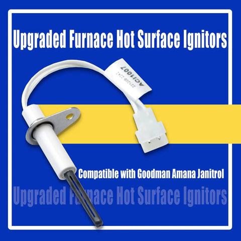 Upgraded Furnace Hot Surface Igniter 120V Nitride Replaces 201657-03 20165702 20165702S 601TB-1142 IGN02004 0230K00001