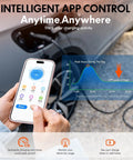High Speed Level 2 EV Charger 11.5kW 240V J1772 with smartphone app control for home charging with Tesla adapter