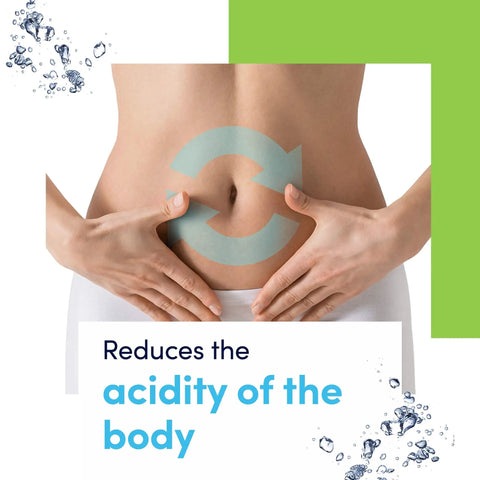 Image of a woman highlighting reduced body acidity benefits, related to Alkaline Water Filter Cartridges 3 Pack BPA Free For Brita Pitchers